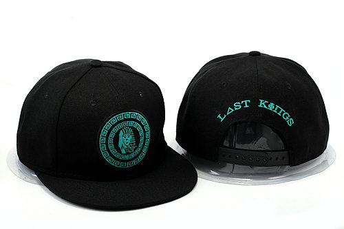Last Kings Black Snapback Hat YS 0528
